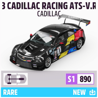 2015 CADILLAC #3 CADILLAC RACING ATS-V.R