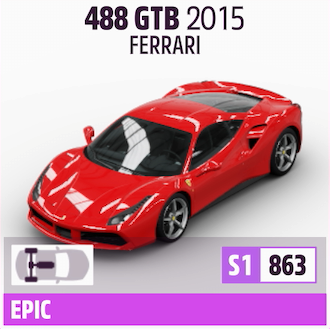 2015 FERRARI 488 GTB