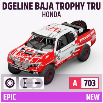 2015 HONDA RIDGELINE BAJA TROPHY TRUCK