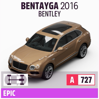 2016 BENTLEY BENTAYGA
