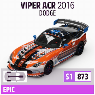 2016 DODGE VIPER ACR