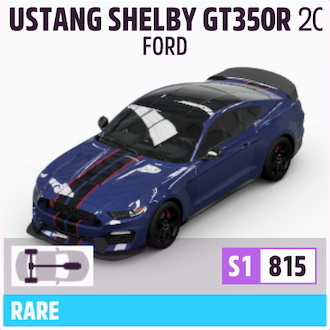 2016 FORD MUSTANG SHELBY GT350R