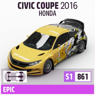 2016 HONDA CIVIC COUPE