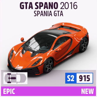 2016 SPANIA GTA GTA SPANO