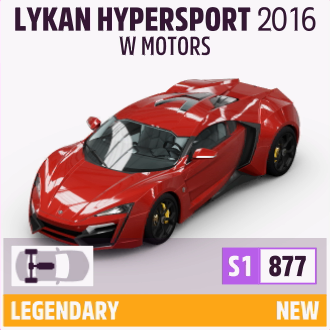 2016 W MOTORS LYKAN HYPERSPORT