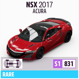 2017 ACURA NSX