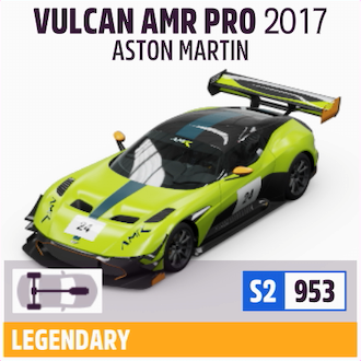 2017 ASTON MARTIN VULCAN AMR PRO