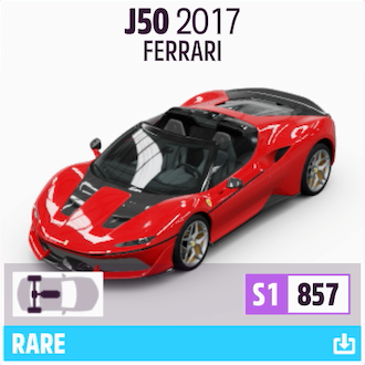 2017 FERRARI J50