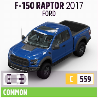2017 FORD F-150 RAPTOR
