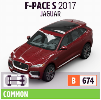 2017 JAGUAR F-PACE S