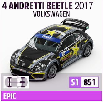 2017 VOLKSWAGEN #34 ANDRETTI BEETLE