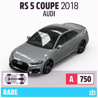 2018 AUDI RS 5 COUPE