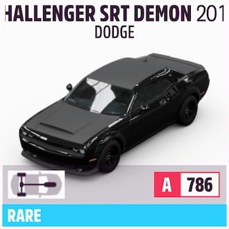 2018 DODGE CHALLENGER SRT DEMON