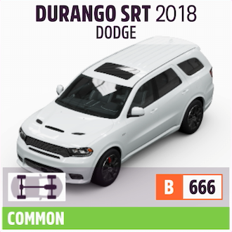 2018 DODGE DURANGO SRT