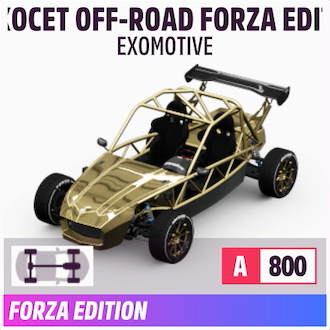 2018 EXOMOTIVE EXOCET OFF-ROAD FORZA EDITION