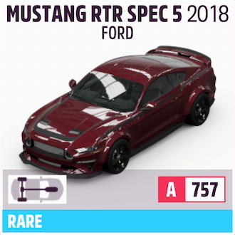 2018 FORD MUSTANG RTR SPEC 5