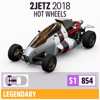 2018 HOT WHEELS 2JETZ