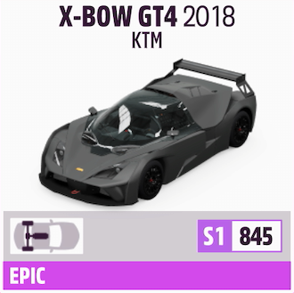 2018 KTM X- BOW GT4
