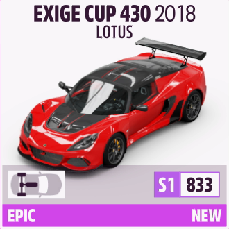 2018 LOTUS EXIGE CUP 430