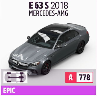 2018 MERCEDES-AMG E 63 S