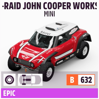 2018 MINI X-RAID JOHN COOPER WORKS BUGGY