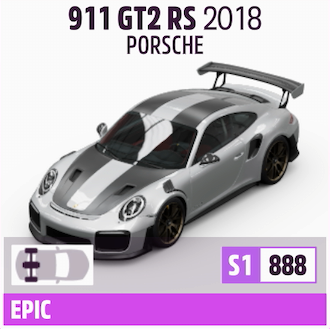 2018 PORSCHE 911 GT2 RS