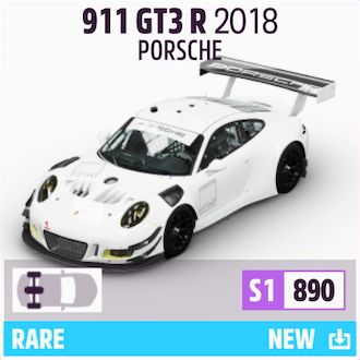 2018 PORSCHE 911 GT3 R