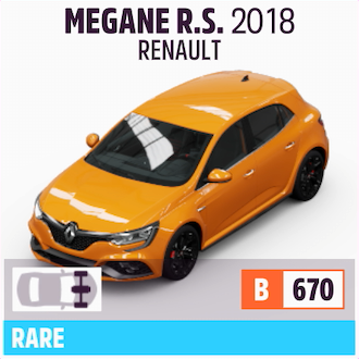 2018 RENAULT MEGANE R.S.