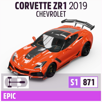 2019 CHEVROLET CORVETTE ZR1