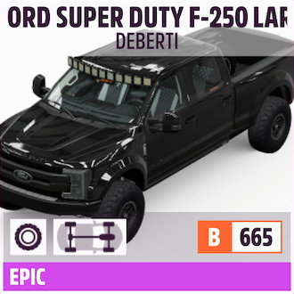 2019 DEBERTI FORD SUPER DUTY F-250 LARIAT 'TRANSFORMER'