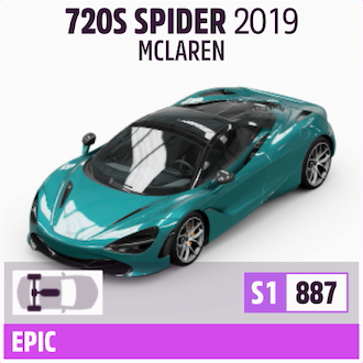 2019 MCLAREN 720S SPIDER