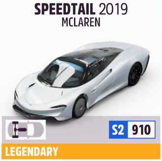 2019 MCLAREN SPEEDTAIL