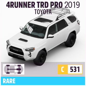 2019 TOYOTA 4RUNNER TRD PRO