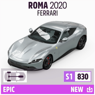 2020 FERRARI ROMA