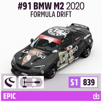 2020 FORMULA DRIFT #91 BMW M2
