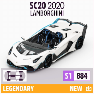 2020 LAMBORGHINI SC20