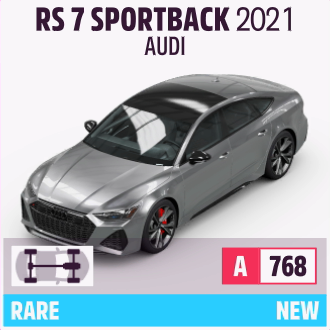 2021 AUDI RS 7 SPORTBACK