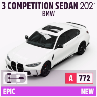 2021 BMW M3 COMPETITION SEDAN