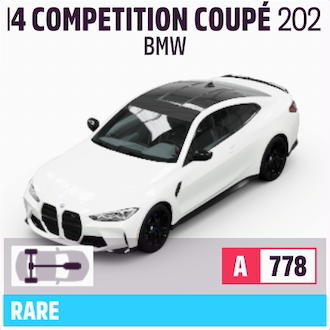 2021 BMW M4 COMPETITION COUPÉ