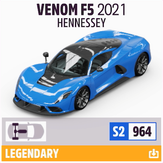 2021 HENNESSEY VENOM F5