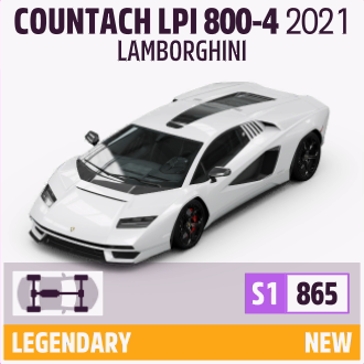 2021 LAMBORGHINI COUNTACH LP 800-4
