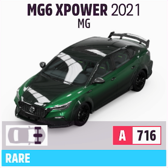 2021 MG MG6 XPOWER