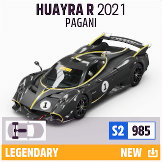 2021 PAGANI HUAYRA R