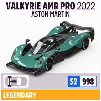2022 ASTON MARTIN VALKYRIE AMR PRO
