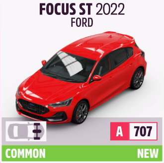 2022 FORD FOCUS ST
