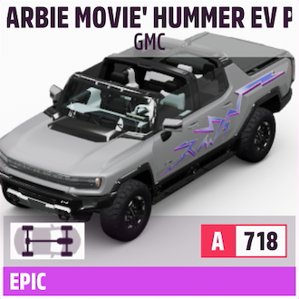 2022 GMC 'BARBIE MOVIE' HUMMER EV PICKUP