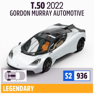 2022 GORDON MURRAY AUTOMOTIVE T.50
