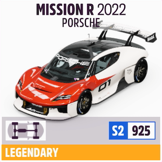 2022 PORSCHE MISSION R