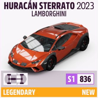 2023 LAMBORGHINI HURACÁN STERRATO