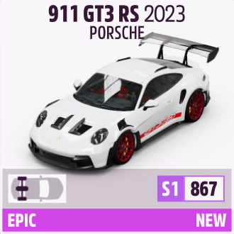 2023 PORSCHE 911 GT3 RS